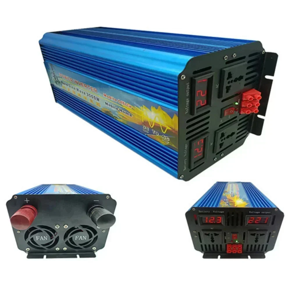 5000W 12V 24V 36V 48V 60V 72V  - Pure Sine Wave Inverter 5000W 48V 220V incelemesi ve fiyatı