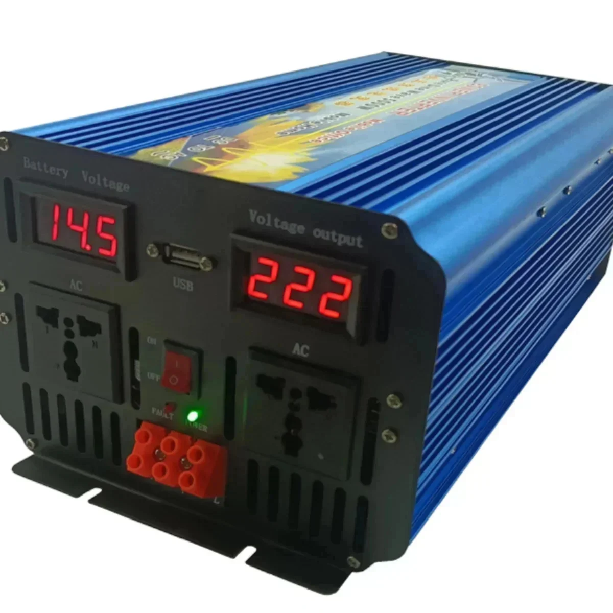 5000W 12V 24V 36V 48V 60V 72V  - Pure Sine Wave Inverter 5000W 48V 220V incelemesi ve fiyatı